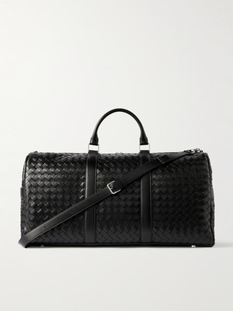 Bottega Veneta Intrecciato Leather Duffle Bag