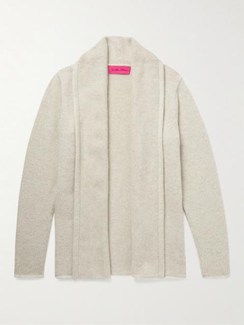 The Elder Statesman Shawl-Collar Cashmere Cardigan