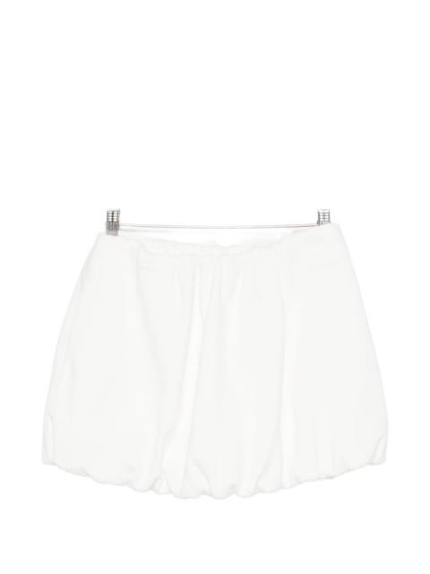 Dunst bubble-hem mini skirt