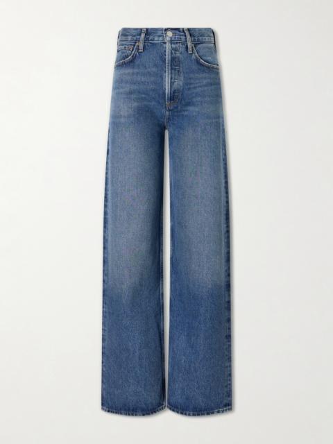 AGOLDE Ren Long High-rise Wide-leg Jeans