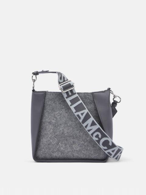 Stella McCartney Stella Logo Felt Shoulder Bag