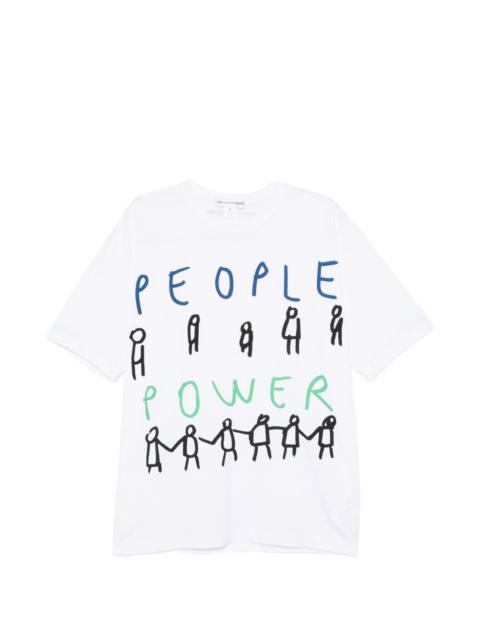 Comme des Garçons SHIRT cotton printed T-shirt