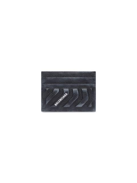 BALENCIAGA Men's Car Card Holder Dirty Effect in Black