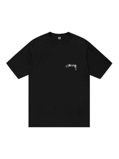 Stussy Arachnid Pigment Dyed Tee 'Black'