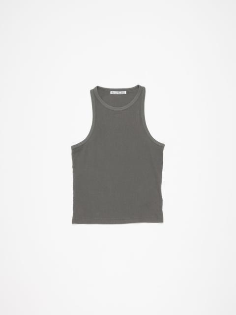 Acne Studios Jersey tank top - Black | REVERSIBLE