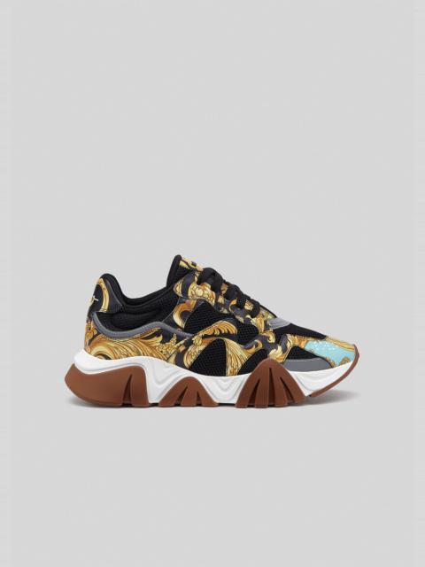 VERSACE Barocco Homme Print Squalo Sneakers