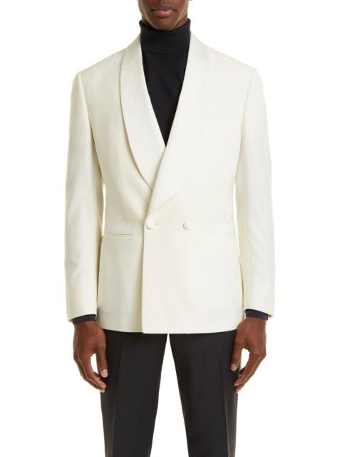 Double Breasted Shawl Collar Dinner Jacket