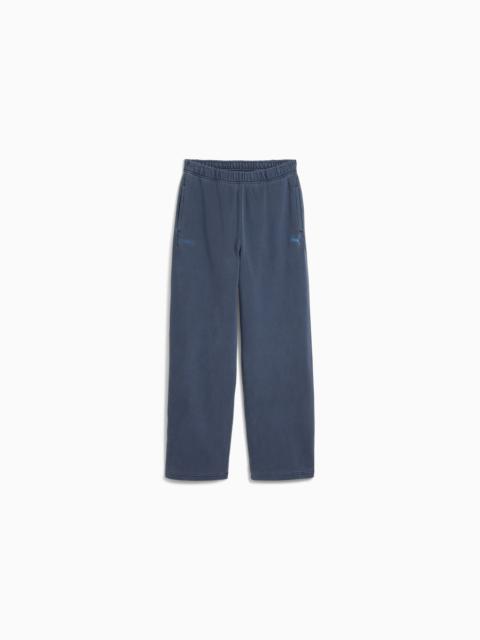 PUMA PUMA x MADHAPPY Fleece Straight Leg Sweatpants