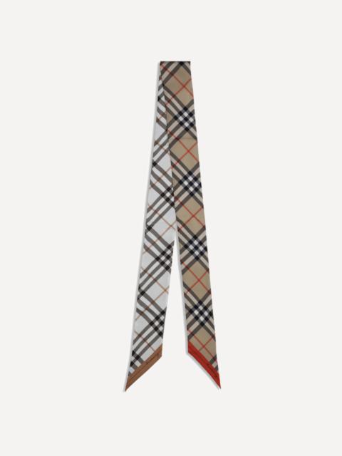 Burberry Slim silk Scarf