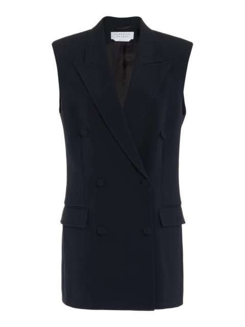 GABRIELA HEARST Mayte Vest in Black Wool