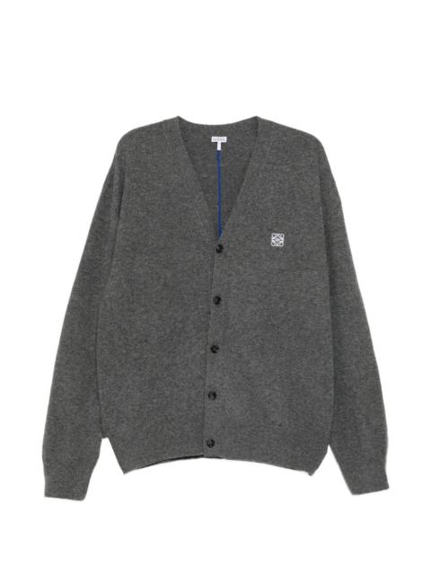 Loewe logo-embroidered cardigan