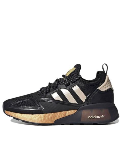 (WMNS) adidas ZX 2K Boost 'Black Gold Metallic' FY2014