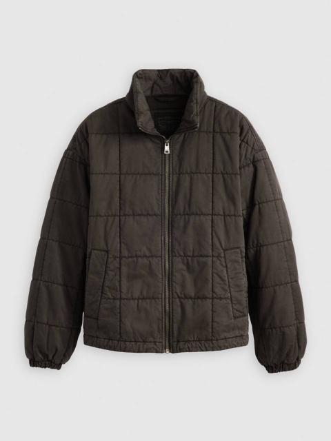 BOX QUILTED COTTON JACKET