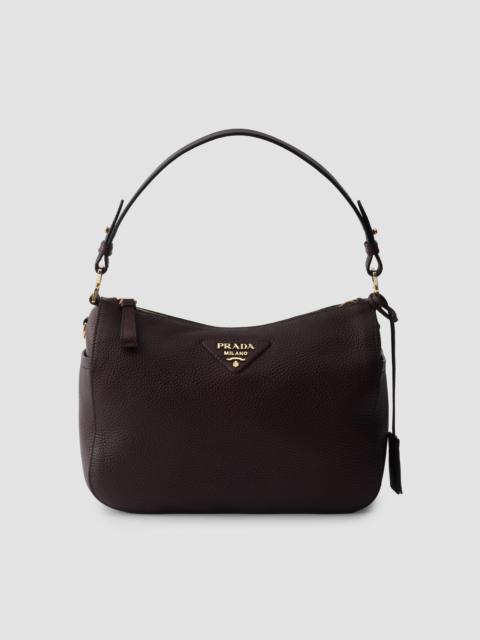 Prada Women's Medium Leather Shoulder Bag - Brown