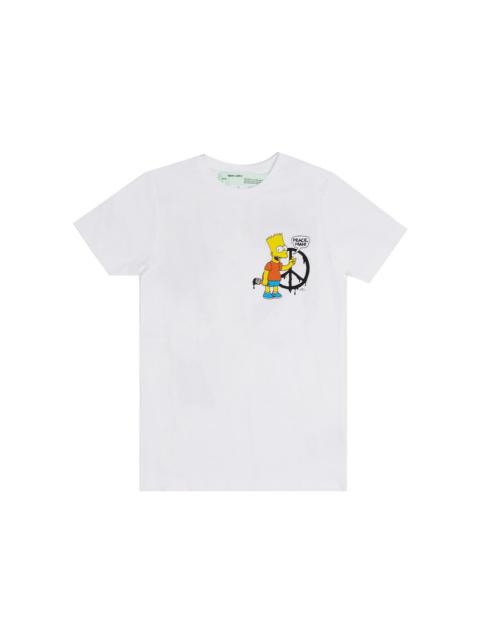 Off-White OFF-WHITE Bart Peace T-Shirt White