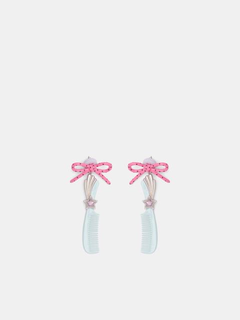 ASHLEY WILLIAMS Blue Hair Comb Earrings
