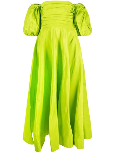 Valentino off-shoulder floor-lentgh dress