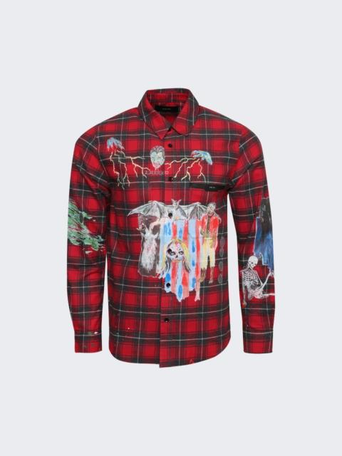 AMIRI X Wes Lang Blood '38 Shirt Red