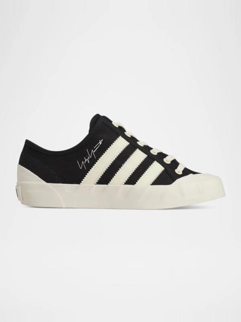 Y-3 Men's Adria Textile and Leather Low-Top Sneakers