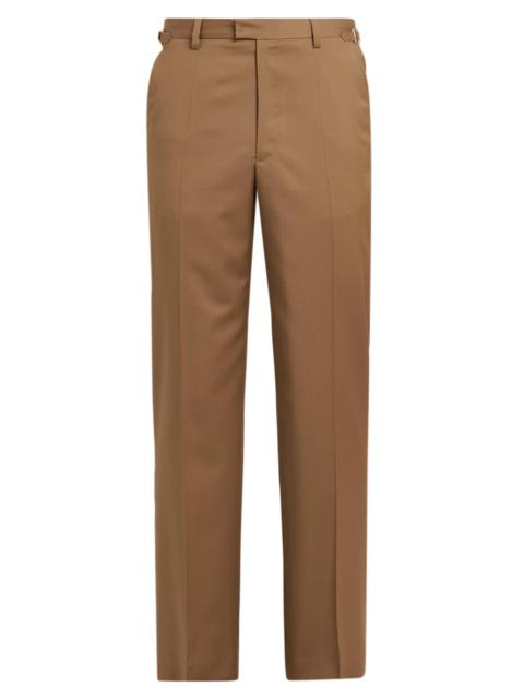 Rhude Men's Sienna Wool Trousers - Tan