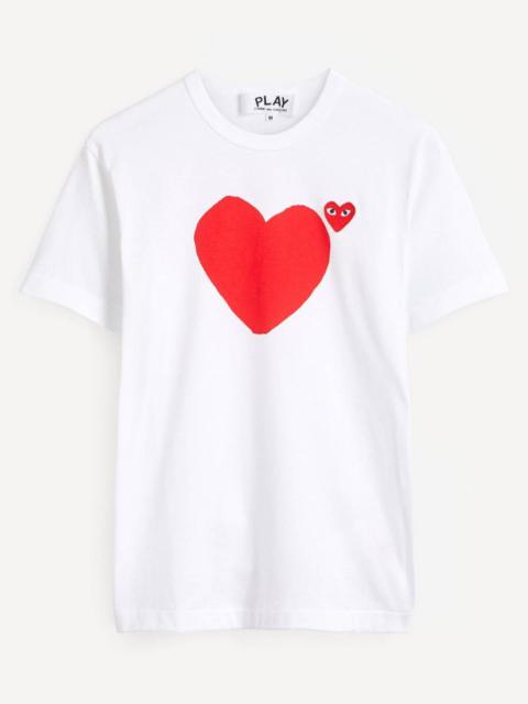 Comme des Garçons PLAY Front Back Heart Logo T-Shirt