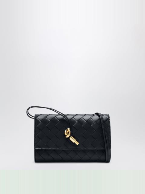 Bottega Veneta Black Andiamo pouch