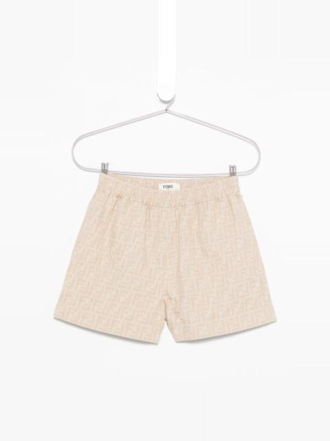 FENDI FF-jacquard shorts