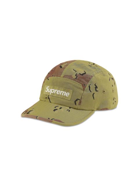 Supreme Overdyed Camo Camp Cap 'Green'