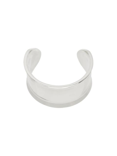 Silver Small Metzner Cuff Bracelet