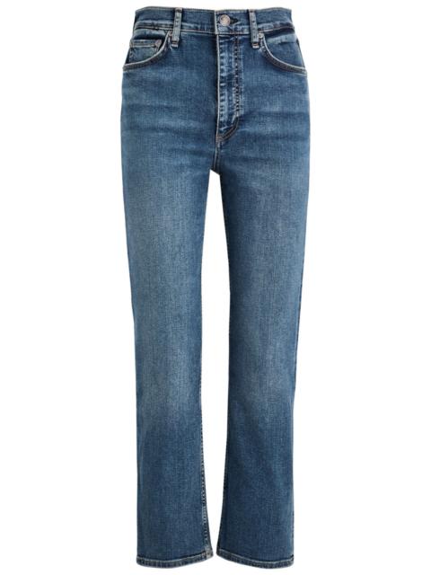 rag & bone Rag & Bone Miramar Sofie Wide-leg Chambrey Trousers