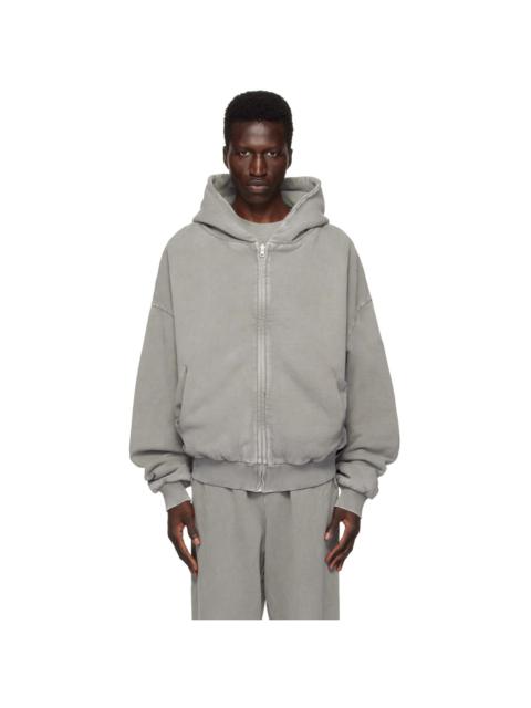 entire studios Gray Thermal Hoodie