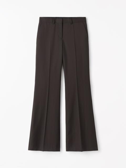 TIGER OF SWEDEN Junie Wool Stripe Trousers