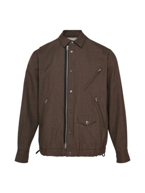 sacai Suiting Blouson Jacket