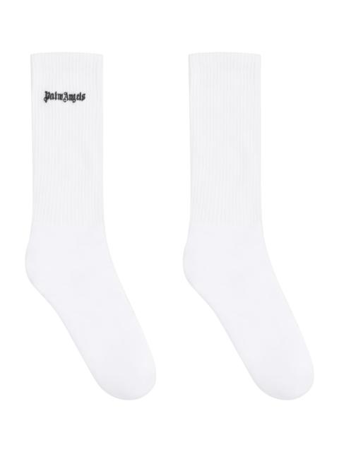 Cotton Socks With Logo