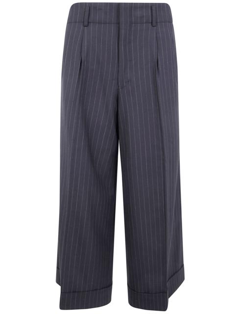 Comme Des Garçons Wide Leg Trousers