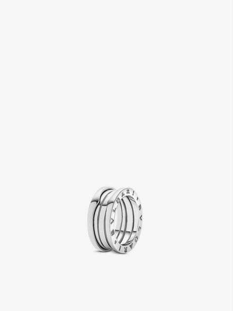 BVLGARI B.zero1 18ct white gold three-band ring
