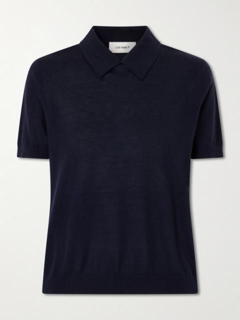 LISA YANG Naara Cashmere Polo T-shirt