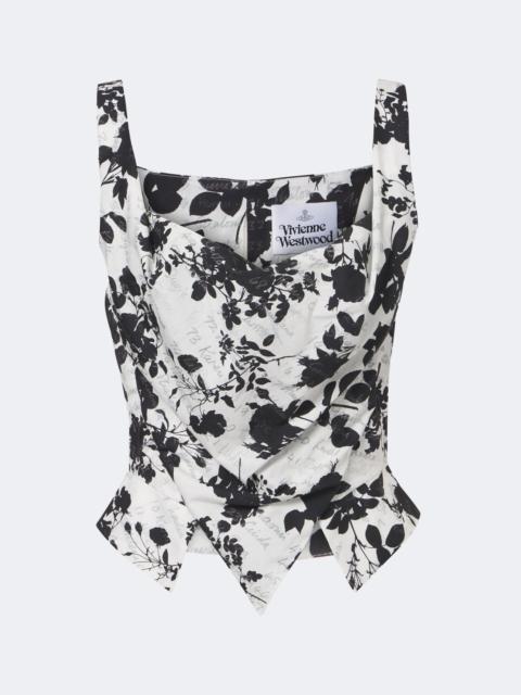 Vivienne Westwood Sunday floral bustier top