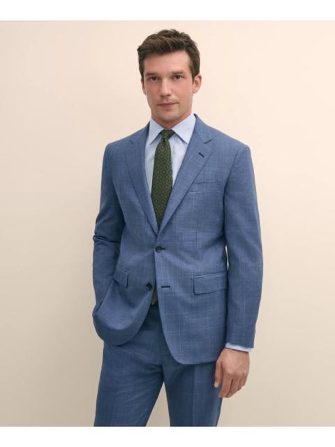 Brooks Brothers Slim Fit Wool Check 1818 Suit