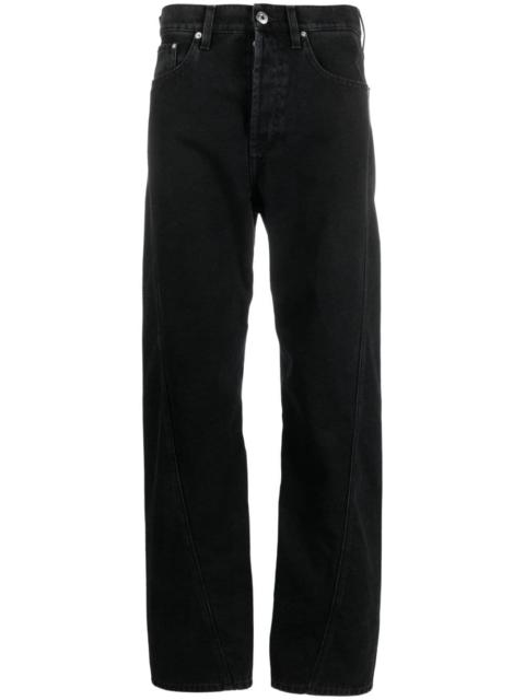 Lanvin Twisted straight-leg jeans