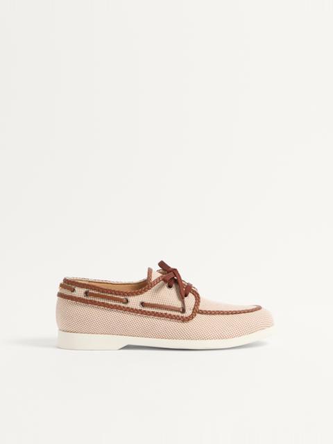 Valentino PALM AVENUE CANVAS AND NAPPA BOAT SHOE