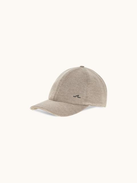Paul & Shark WOOL BASEBALL CAP WITH METAL SHARK FIN