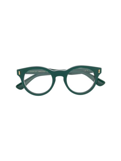 GUCCI wayfarer-frame optical glasses