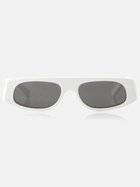 Runway rectangular sunglasses