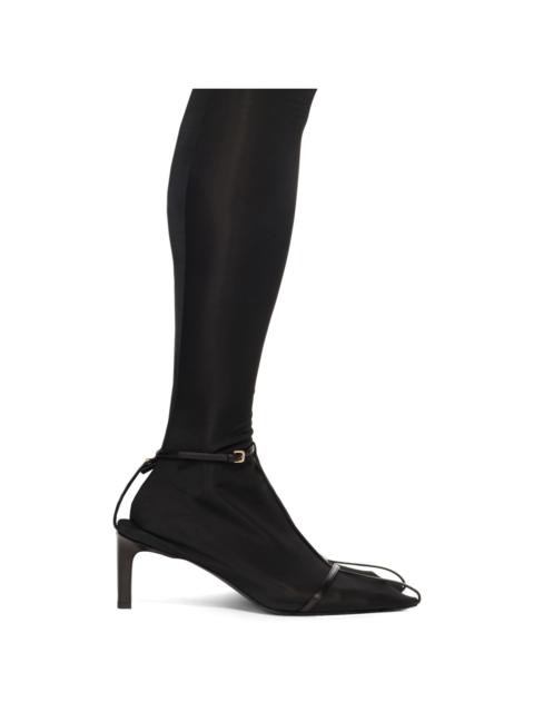 Jil Sander Black Nylon Boots