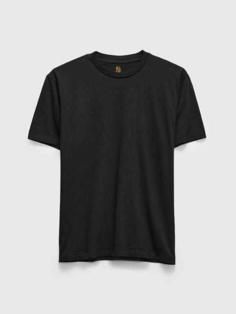 BATONER Meriyasu Light T-Shirt in Melange Black