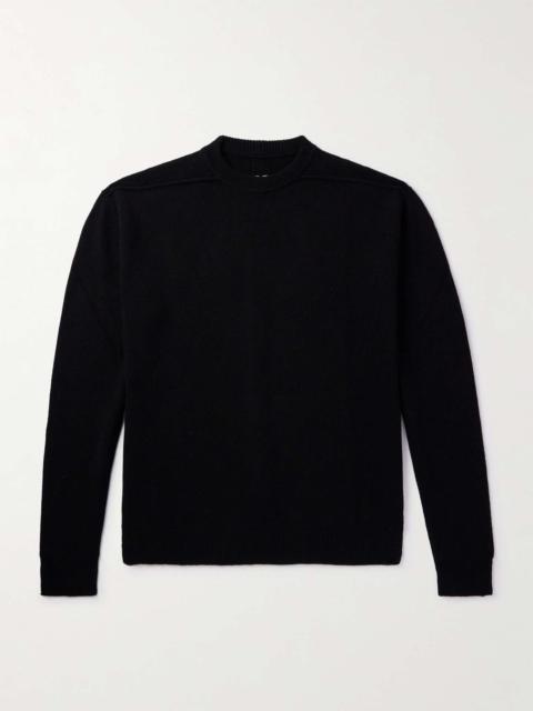 Rick Owens Boiled Cashmere and Wool-Blend Sweater