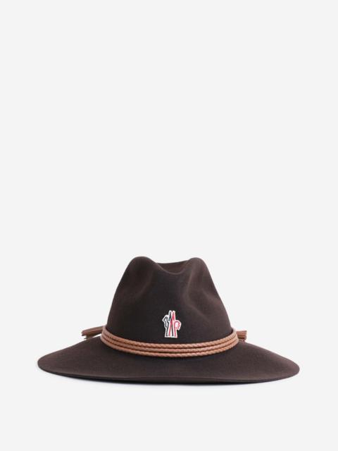 Moncler Grenoble WIDE BRIM WOOL HAT