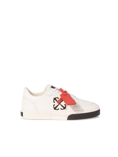 Off-White Black/white Leather Vulcanized