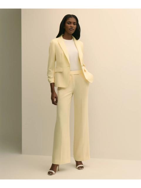 Brooks Brothers Crepe Wide-Leg Pants
